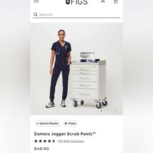 REMOVING ‼️ NAVY BLUE FIGS SCRUBS SET